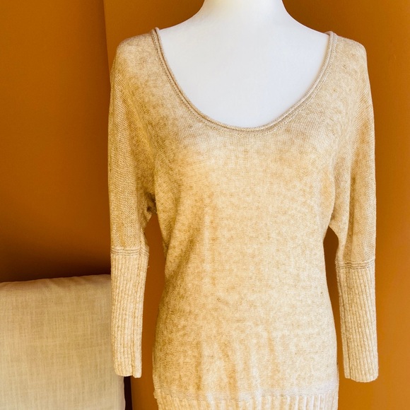 Anthropologie Moth Scoop Neck Sweater - Picture 4 of 9